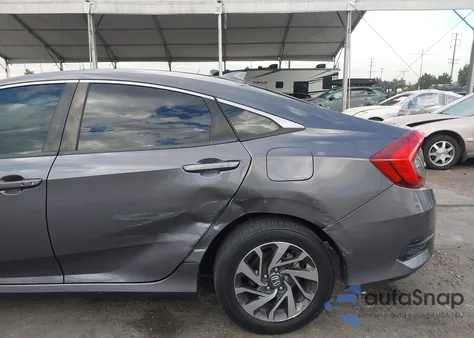 2018 Honda Civic Ex from USA, damaged, VIN 2HGFC2F70JH578129